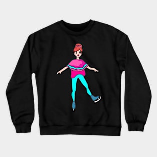 Figure skating ice skating ice skating ice sport Crewneck Sweatshirt